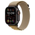 49mm Tan Alpine Loop - Small - Black Titanium Finish